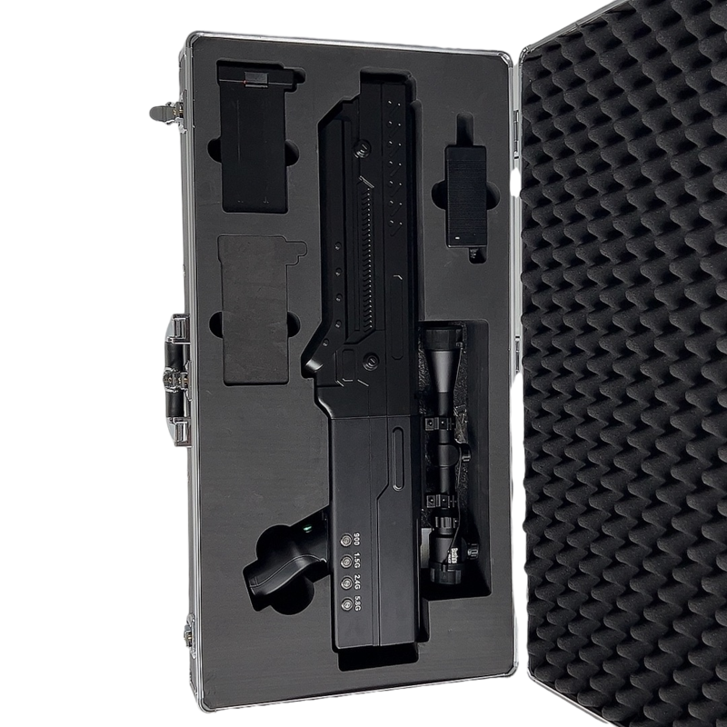  山城手持便携式枪型低空防御反制四通道B型